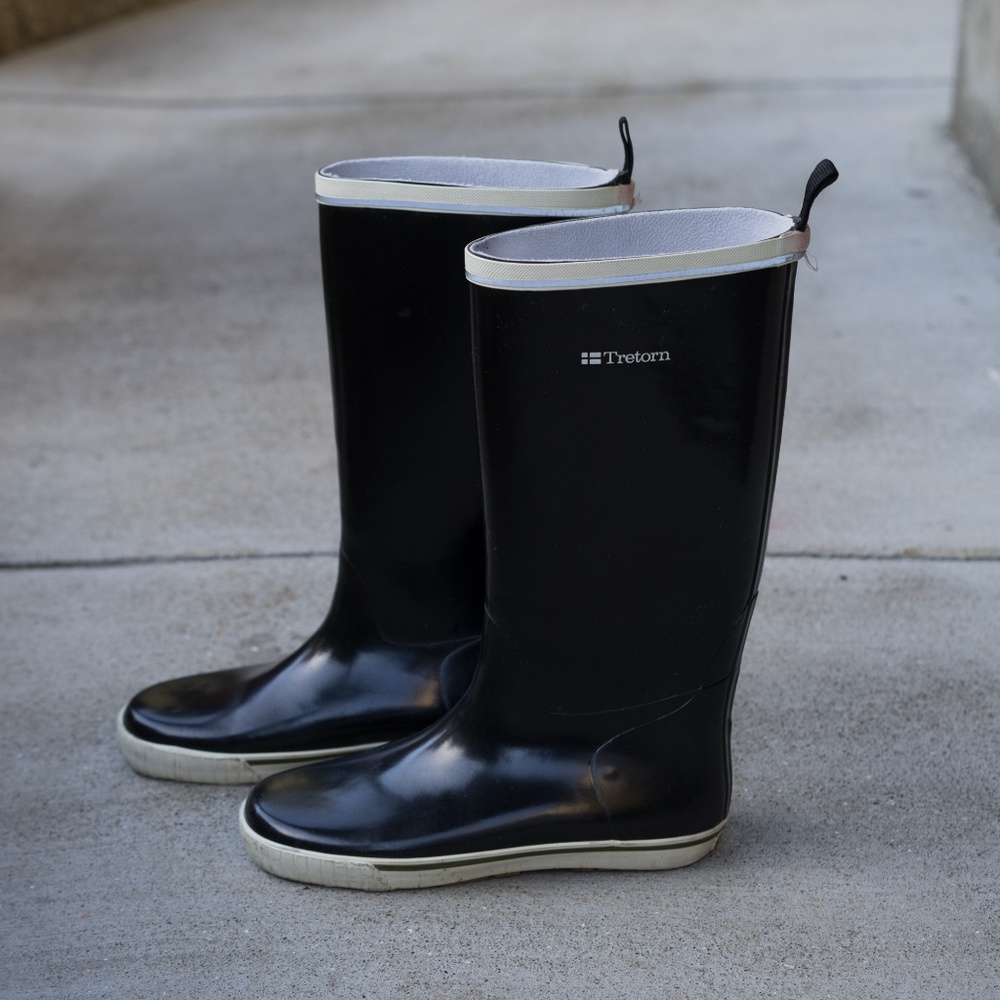 Tretorn Skerry Reslig Black Rainboots